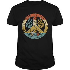 Retro Peace Shirt I Love 60S 70S Hippie Inspired Shirt